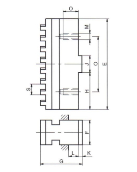 SM 100/4 Grundbacke, hart, Satz