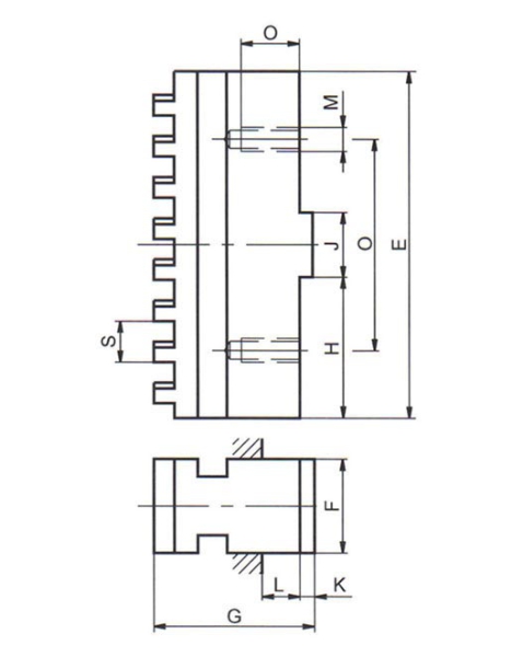 SM 100/4 Grundbacke, hart, Satz
